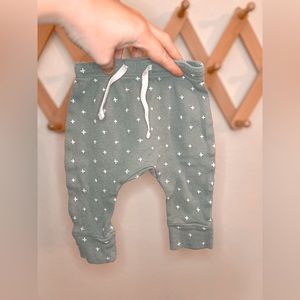 Quincy Mae Dusty Blue Drawstring Joggers